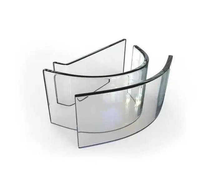 Reflector for glass bending lamp